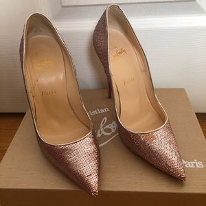 Louboutin So Kate 120 Paill Sirene/Nap Lam/Spec